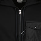 Image de l'article Sweatshirt zippé de la marque Moncler pour Homme - Saison Automne-Hiver 2025 - Vue détaillée_1