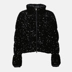 Image de l'article Doudoune Louvi à sequins de la marque Moncler pour Femme - Saison Automne-Hiver 2025 - Vue de Face