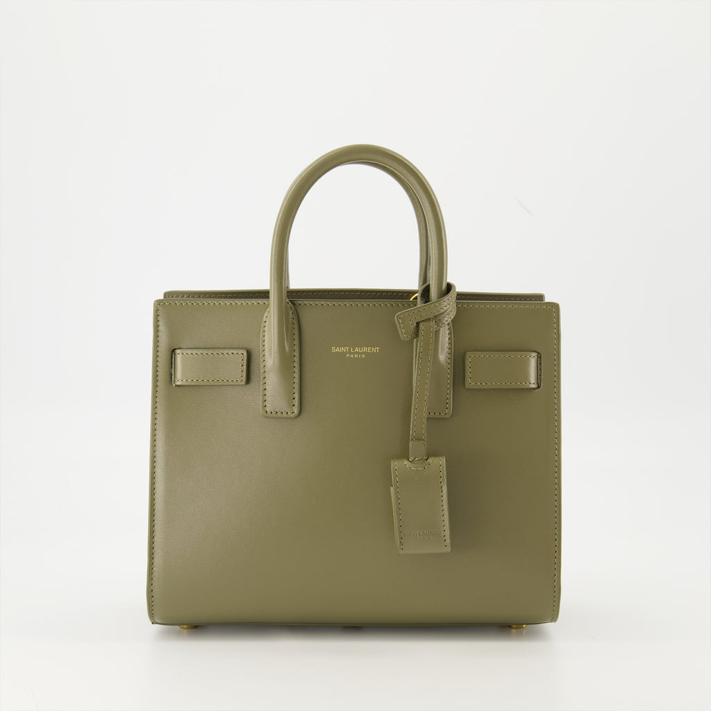 Image de l'article Sac de jour nano de la marque Saint Laurent pour Femme - Saison Automne-Hiver 2025 - Vue de Face