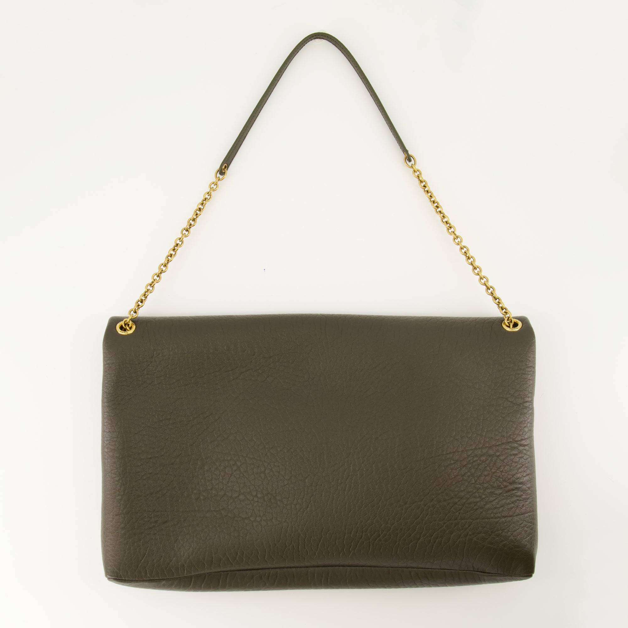 Image de l'article Pochette Cassandre XXL de la marque Saint Laurent pour Femme - Saison Automne-Hiver 2025 - Vue de Dos