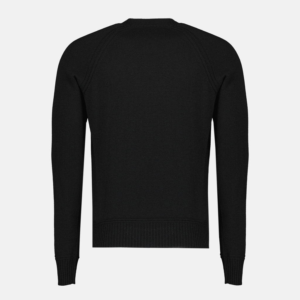 Bild des Sebas Wollpullovers der Marke K-Way für Herren - Herbst-Winter-Saison 2025 - Rückansicht