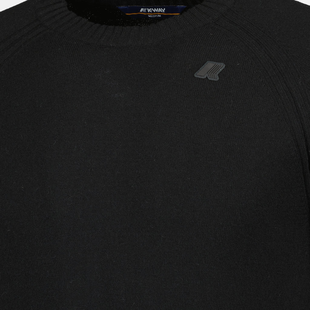 Bild des Sebas Wollpullovers der Marke K-Way für Herren - Herbst-Winter-Saison 2025 - Detaillierte Ansicht_1