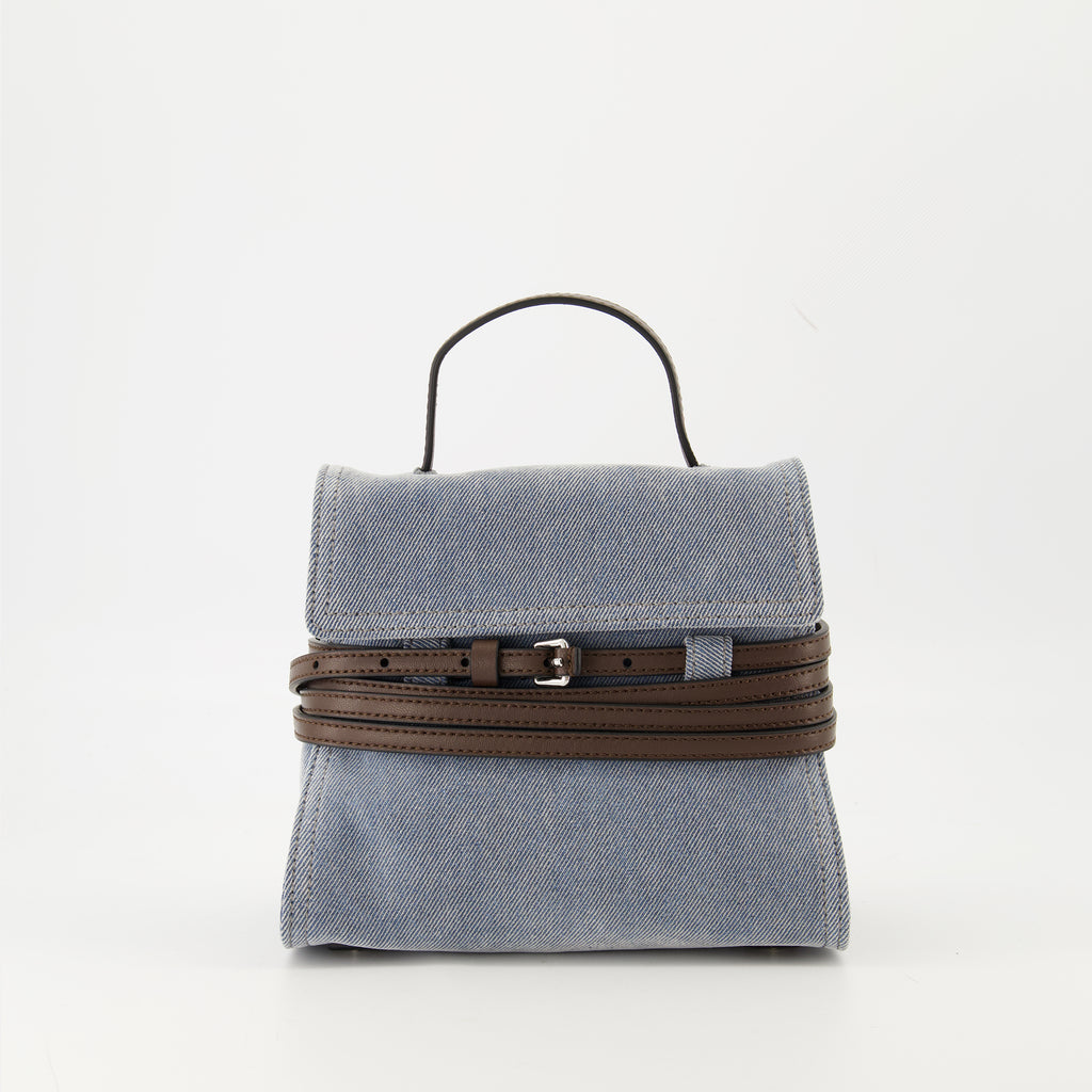 Sacs à main et épaule Bolso Tie Me Pequeño Moschino Bleu Femme