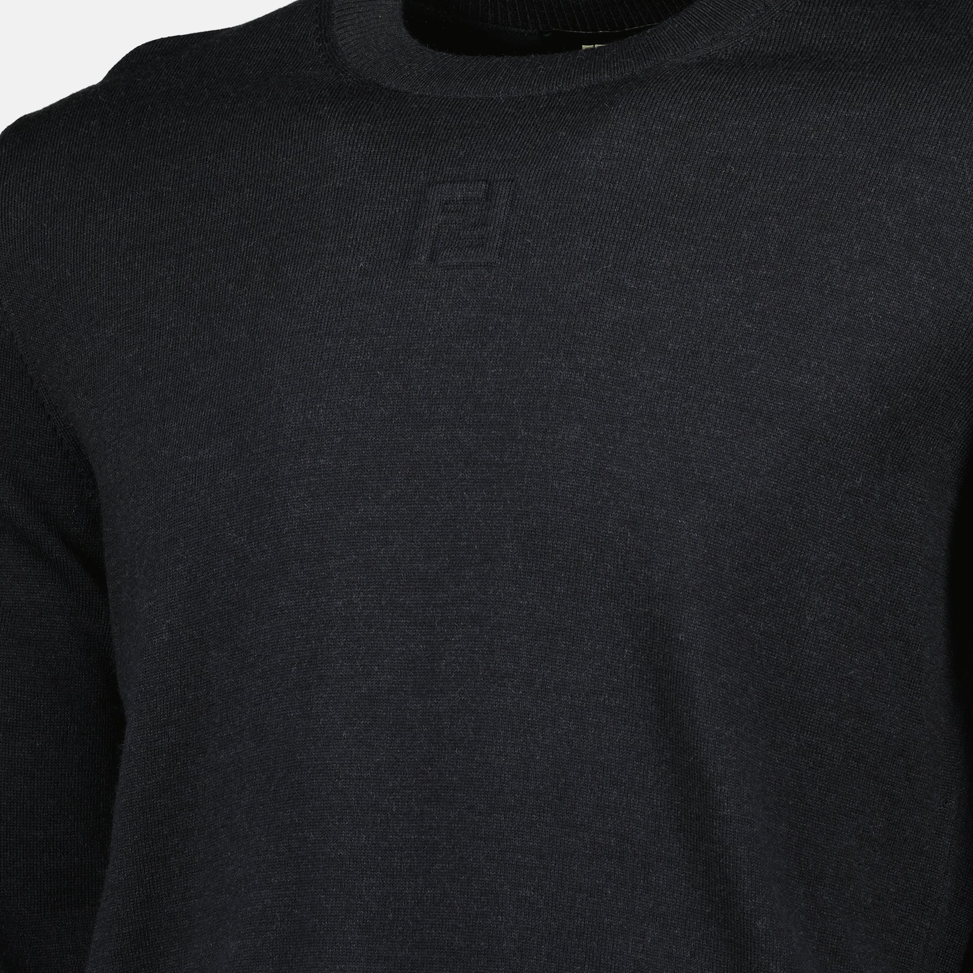 Image de l'article Pull en laine de la marque Fendi pour Homme - Saison Automne-Hiver 2025 - Vue détaillée_2