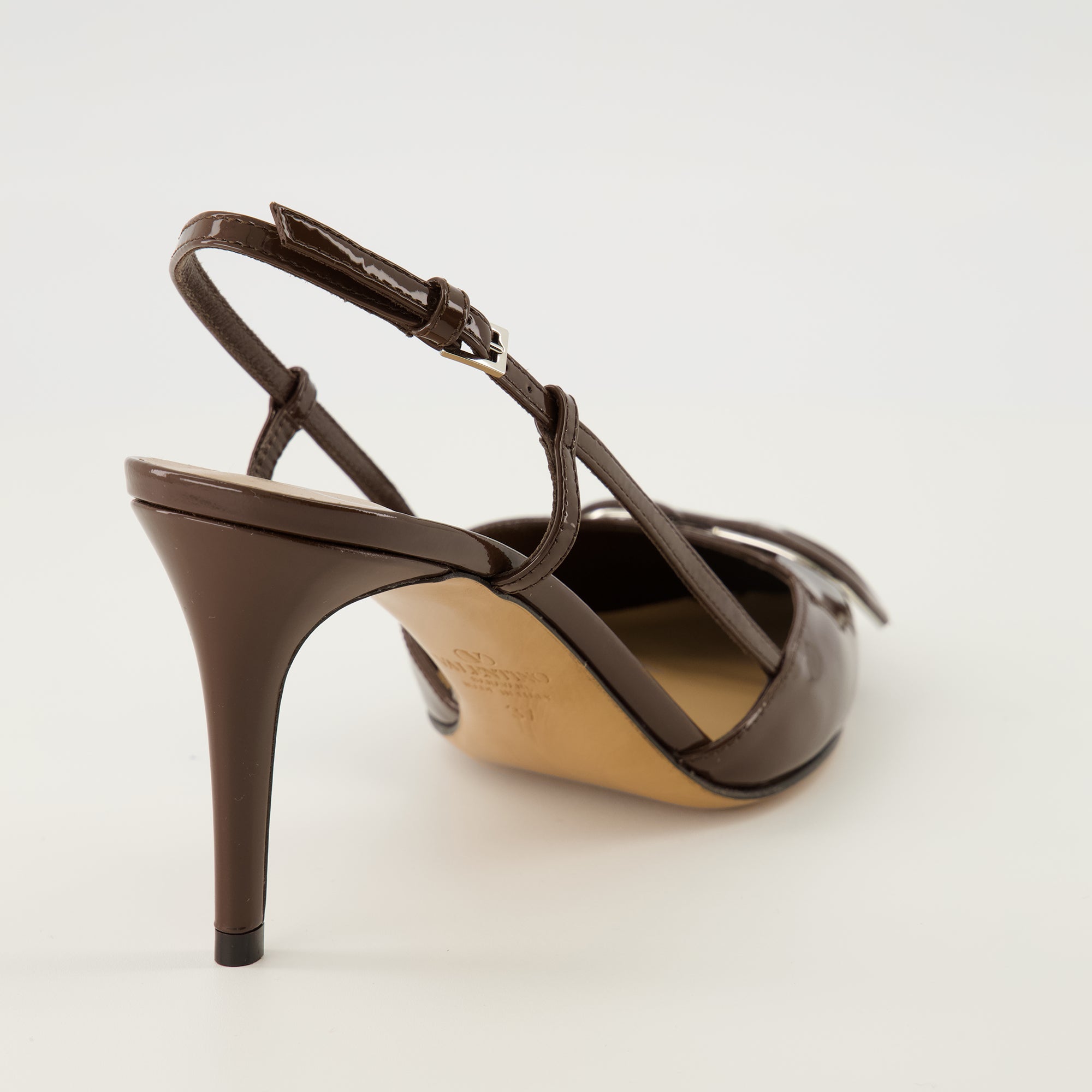 Imagem dos saltos VLogo da marca Valentino Garavani para Mulher - Época Outono-Inverno 2025 - Vista traseira