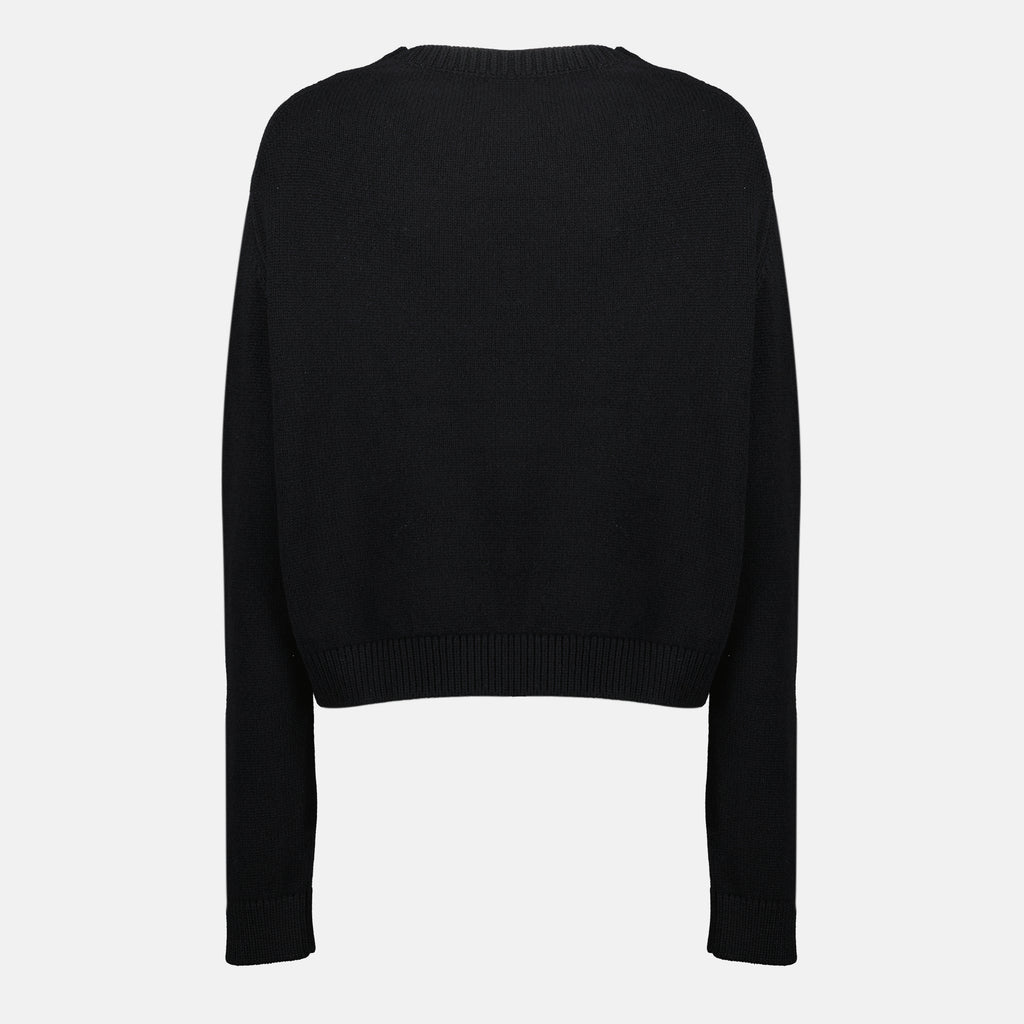 Image de l'article Pull Milo de la marque Khaite pour Femme - Saison Automne-Hiver 2025 - Vue de Dos