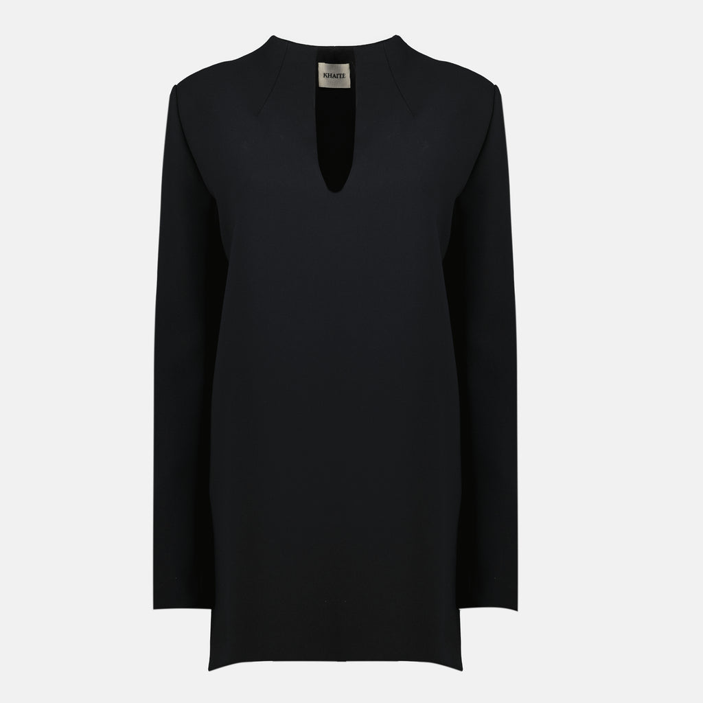 Image de l'article Robe Aleena de la marque Khaite pour Femme - Saison Automne-Hiver 2025 - Vue de Face