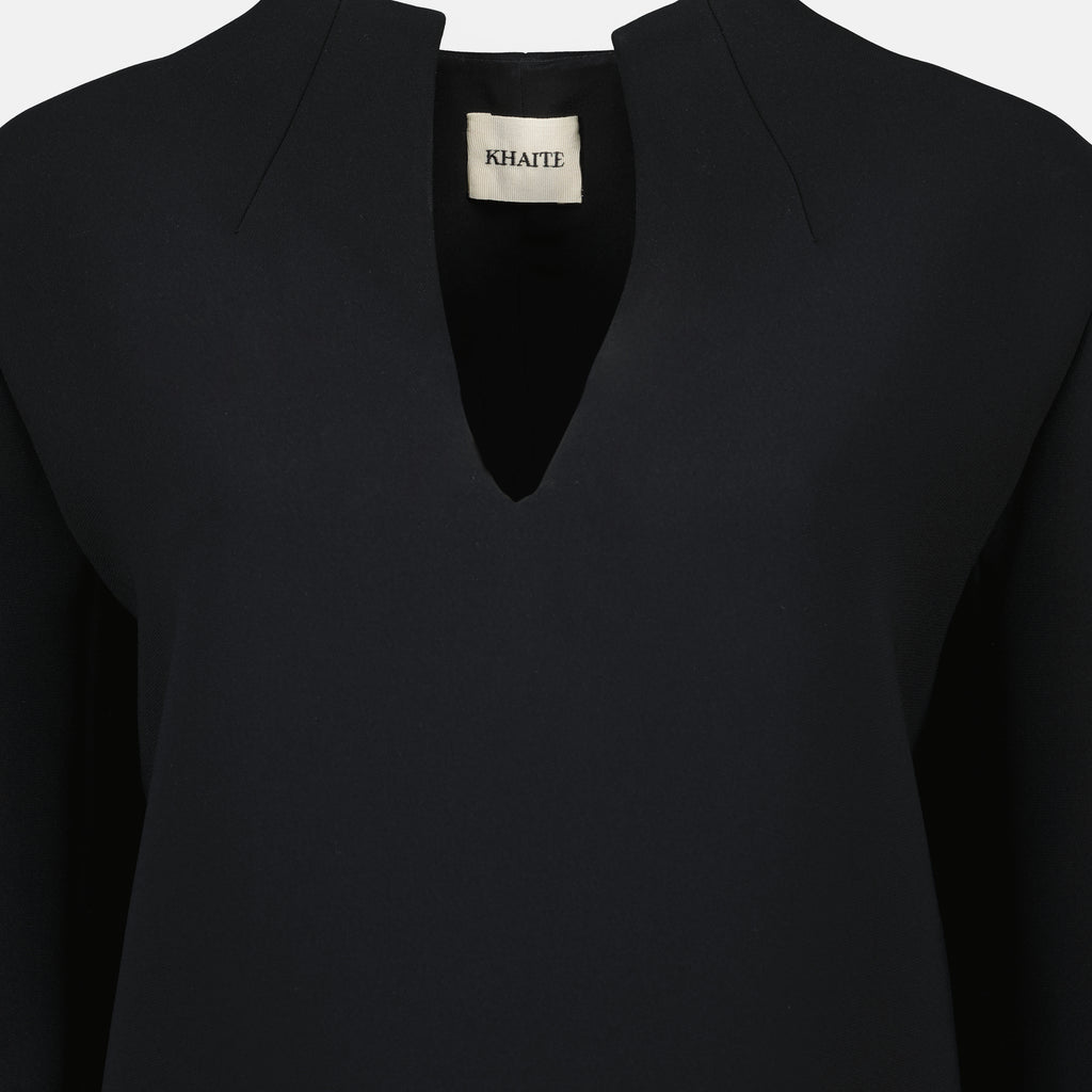 Image de l'article Robe Aleena de la marque Khaite pour Femme - Saison Automne-Hiver 2025 - Vue détaillée_6