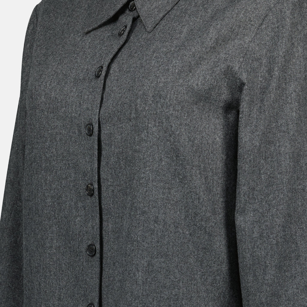 Image de l'article Chemise Auryn de la marque Khaite pour Femme - Saison Automne-Hiver 2025 - Vue détaillée_1