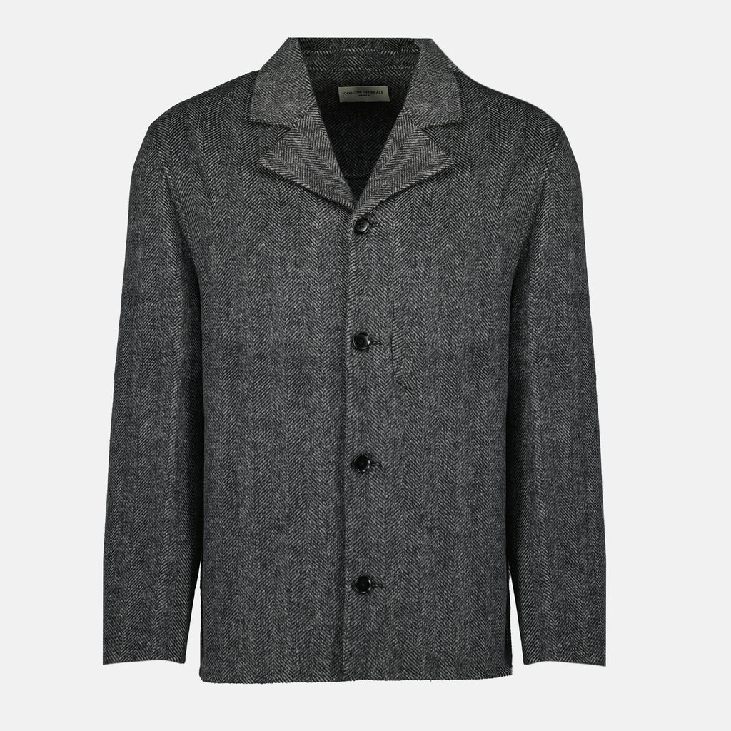 Bild der Hamid-Jacke von Officine Générale für Herren - Herbst-Winter 2025 - Vorderansicht