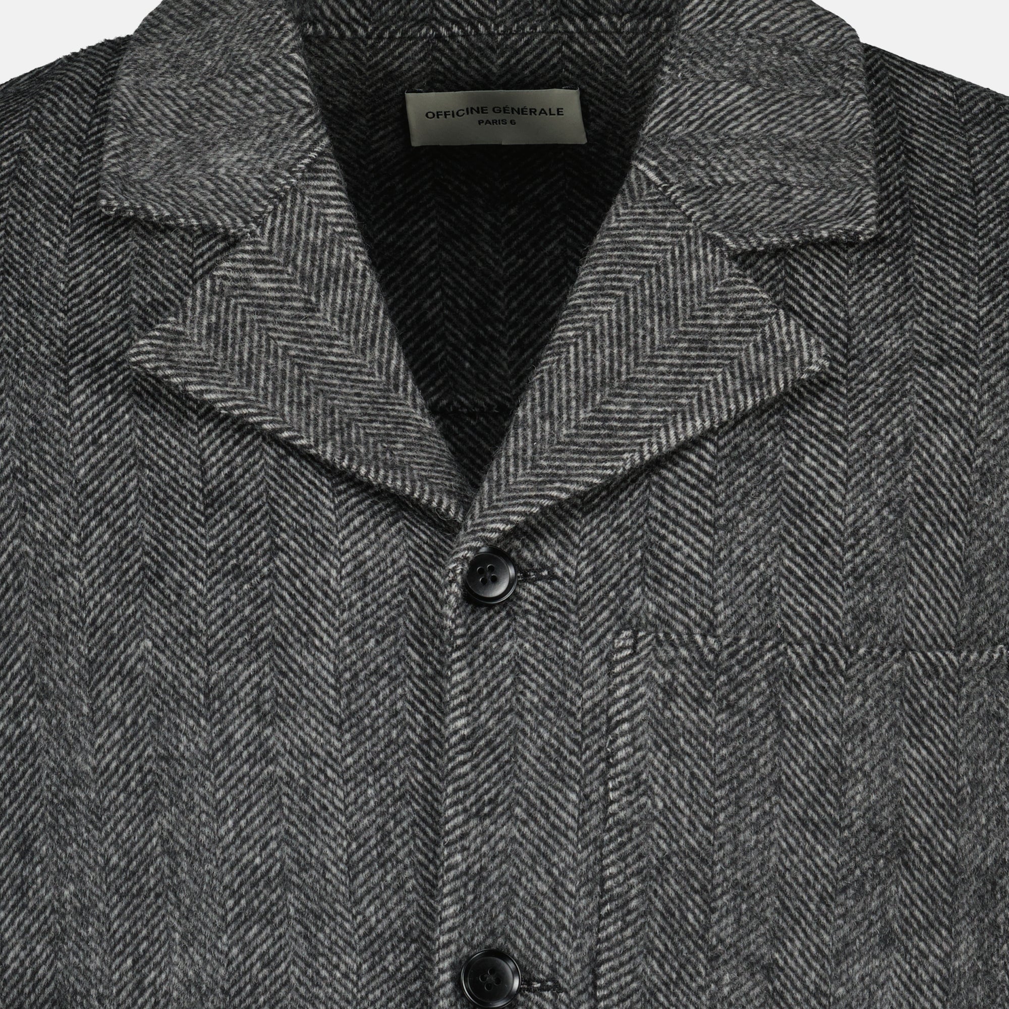 Bild der Hamid-Jacke von Officine Générale für Herren - Herbst-Winter 2025 - Detaillierte Ansicht_1