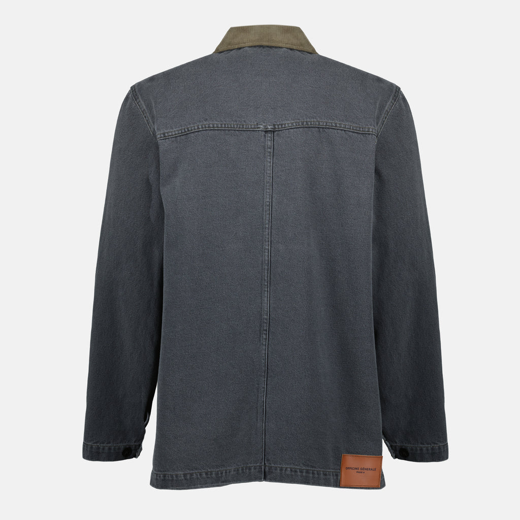 Bild der Carlito-Jacke der Marke Officine Générale für Herren - Herbst-Winter 2025 - Detailansicht 2
