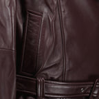 Image of the Iro brand leather jacket for women - Fall-Winter 2025 season - Detailed View 2