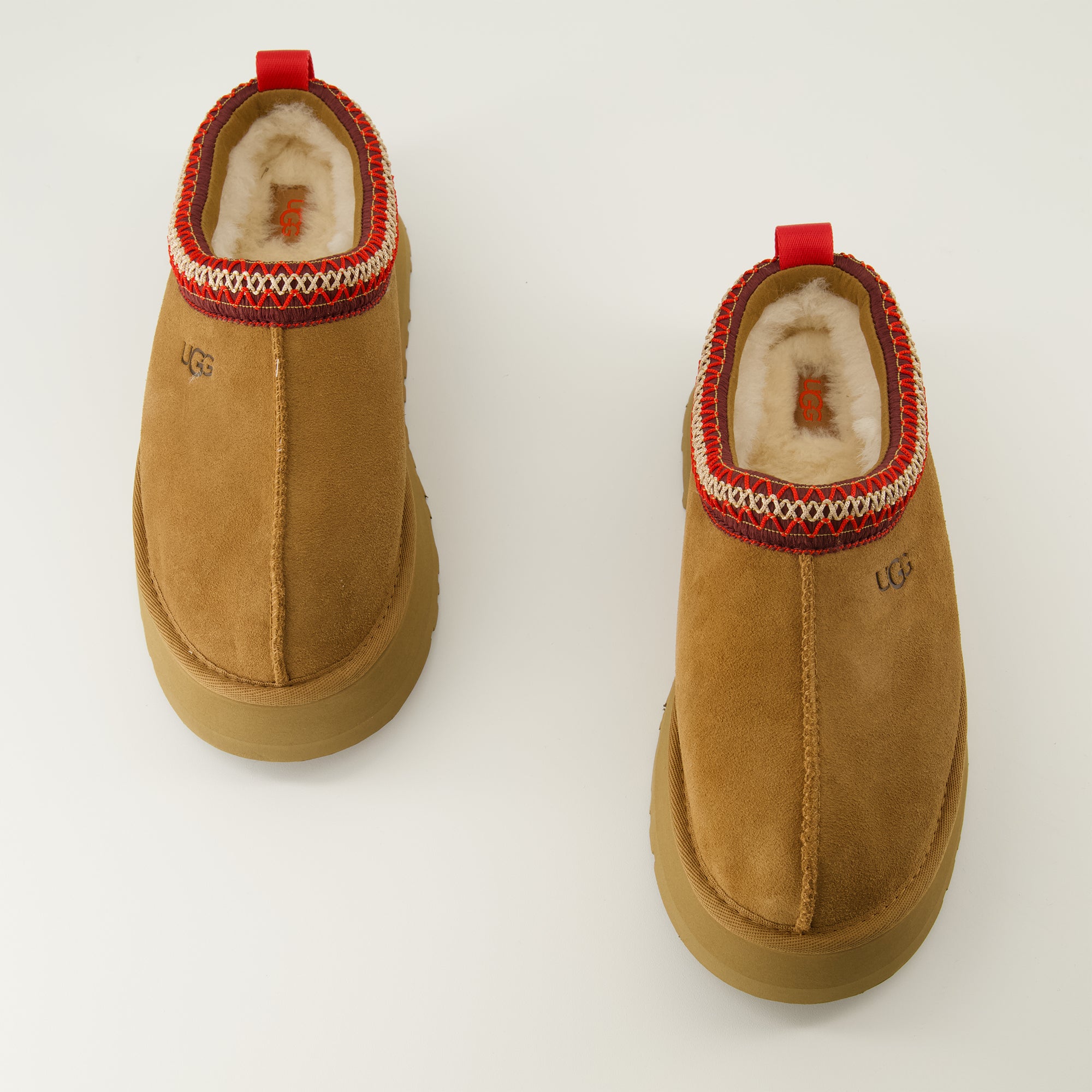 Image de l'article Mules Tazz II de la marque Ugg pour Femme - Saison Automne-Hiver 2025 - Vue de dessus paire de chaussure