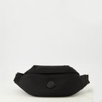Bild der Durance schwarzen Bauchtasche von Moncler für Männer - Frühling-Sommer 2026 - Vorderansicht