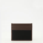 Image of the Prada Men's Speedrock Black Cardholder - Spring-Summer 2026 - Back View
