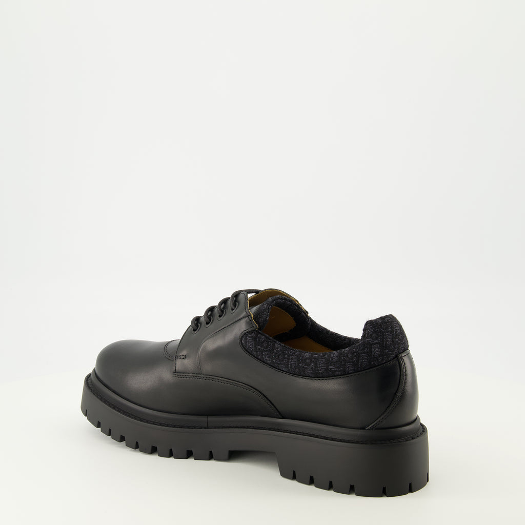 Immagine del Derby Explorer III nero di Dior per Uomo - Primavera-Estate 2026 - Vista tre quarti posteriore destra