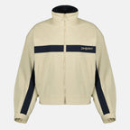 Imagem do casaco de algodão bege da marca Saint Laurent para Mulheres - Temporada Primavera-Verão 2026 - Vista Frontal