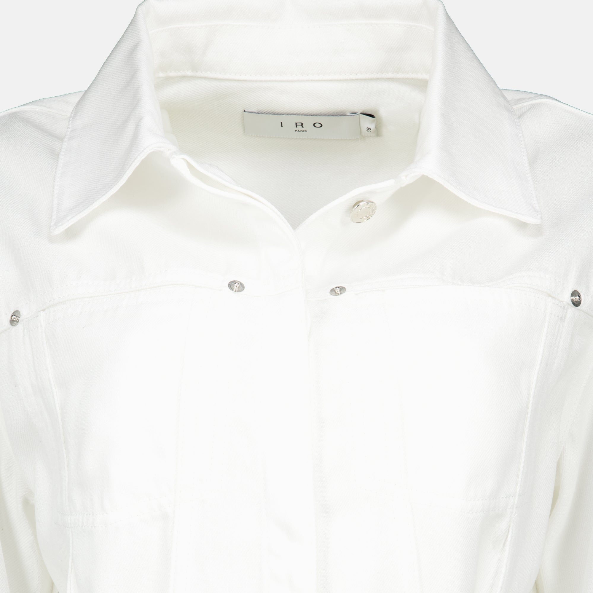 Combinaisons et ensembles Weißer Jeans-Overall Iro Blanc Femme