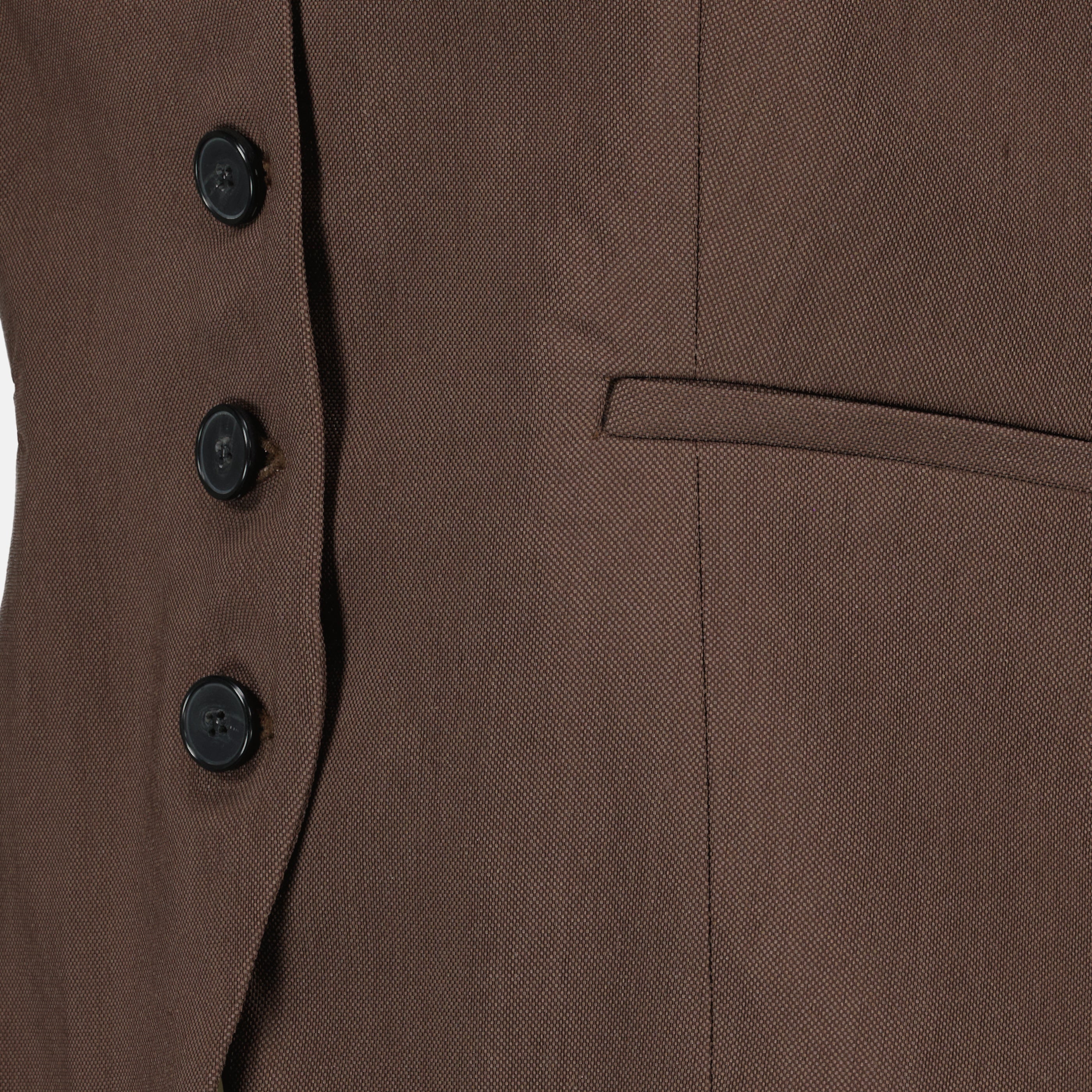 Tops Gilet de tailleur bi-matière marron Iro Marron Femme