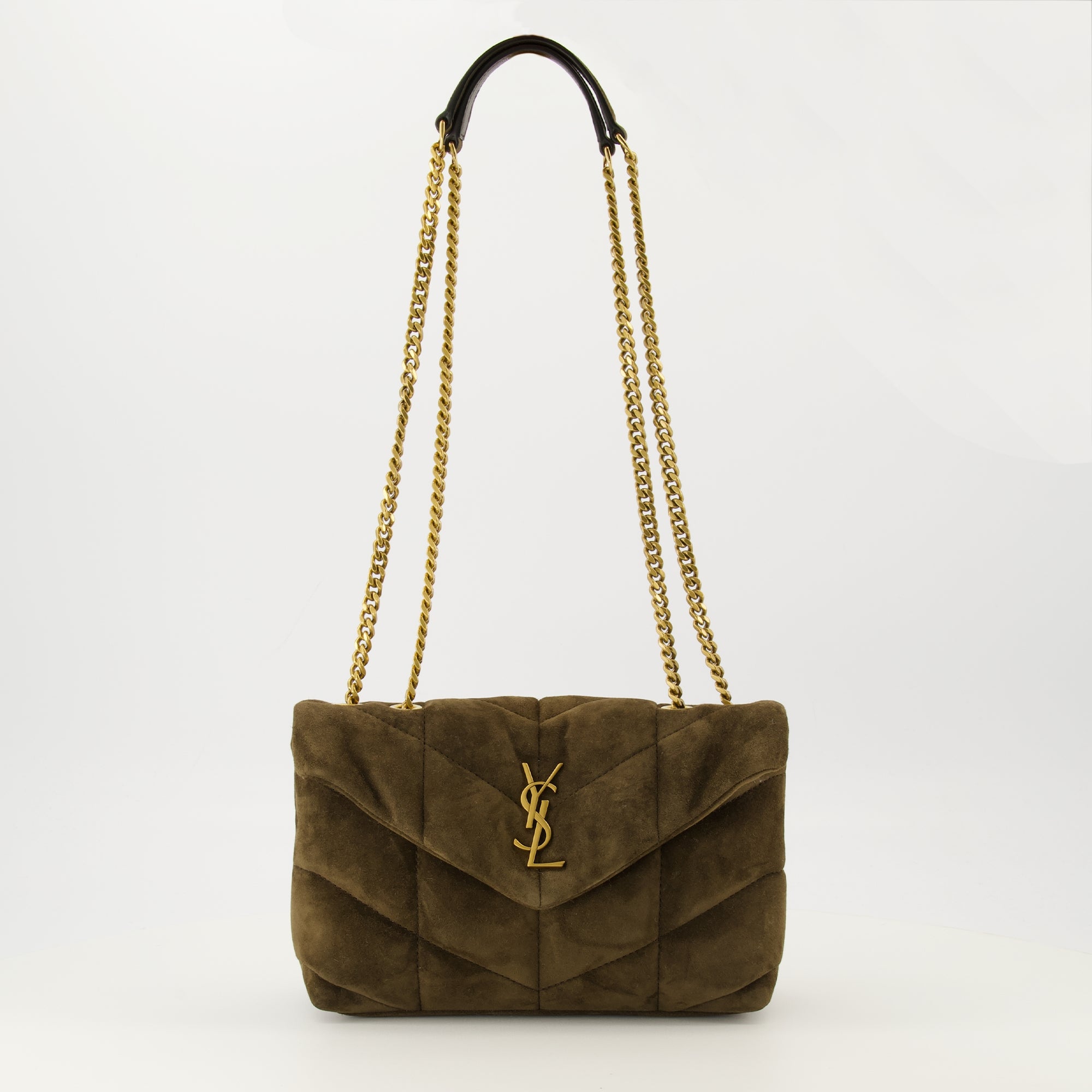 Image de l'article Sac Loulou Puffer Toy de la marque Saint Laurent pour Femme - Saison Automne-Hiver 2025 - Vue de Face