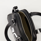 Sacs à main et épaule Mini sac bowling Réédition Courrèges Noir Unisexe