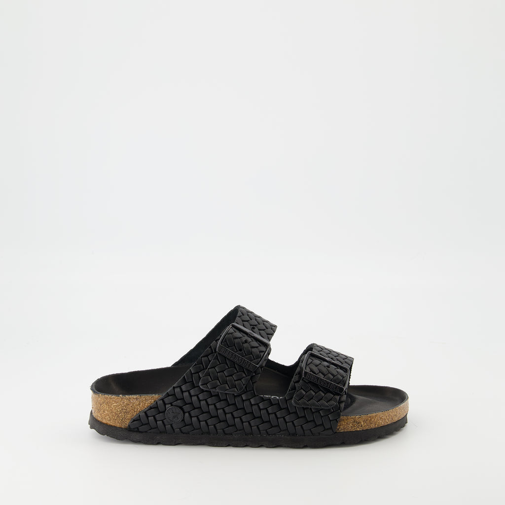 Chaussures ouvertes Sandálias Arizona Rivet Birkenstock Noir Homme
