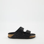 Chaussures ouvertes Sandálias Arizona Rivet Birkenstock Noir Homme