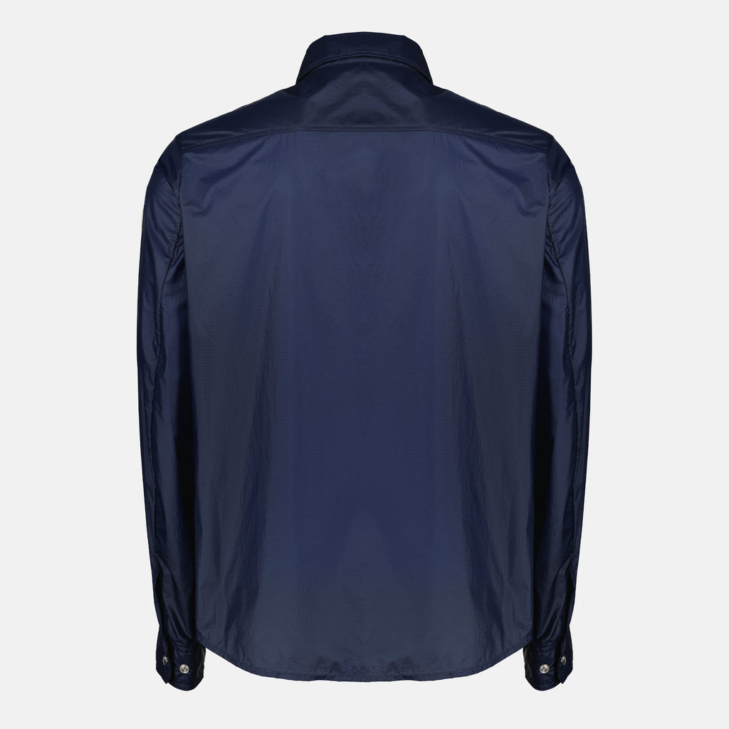 Chemises Camisa de Nylon Azul Marino Moncler Bleu foncé Homme