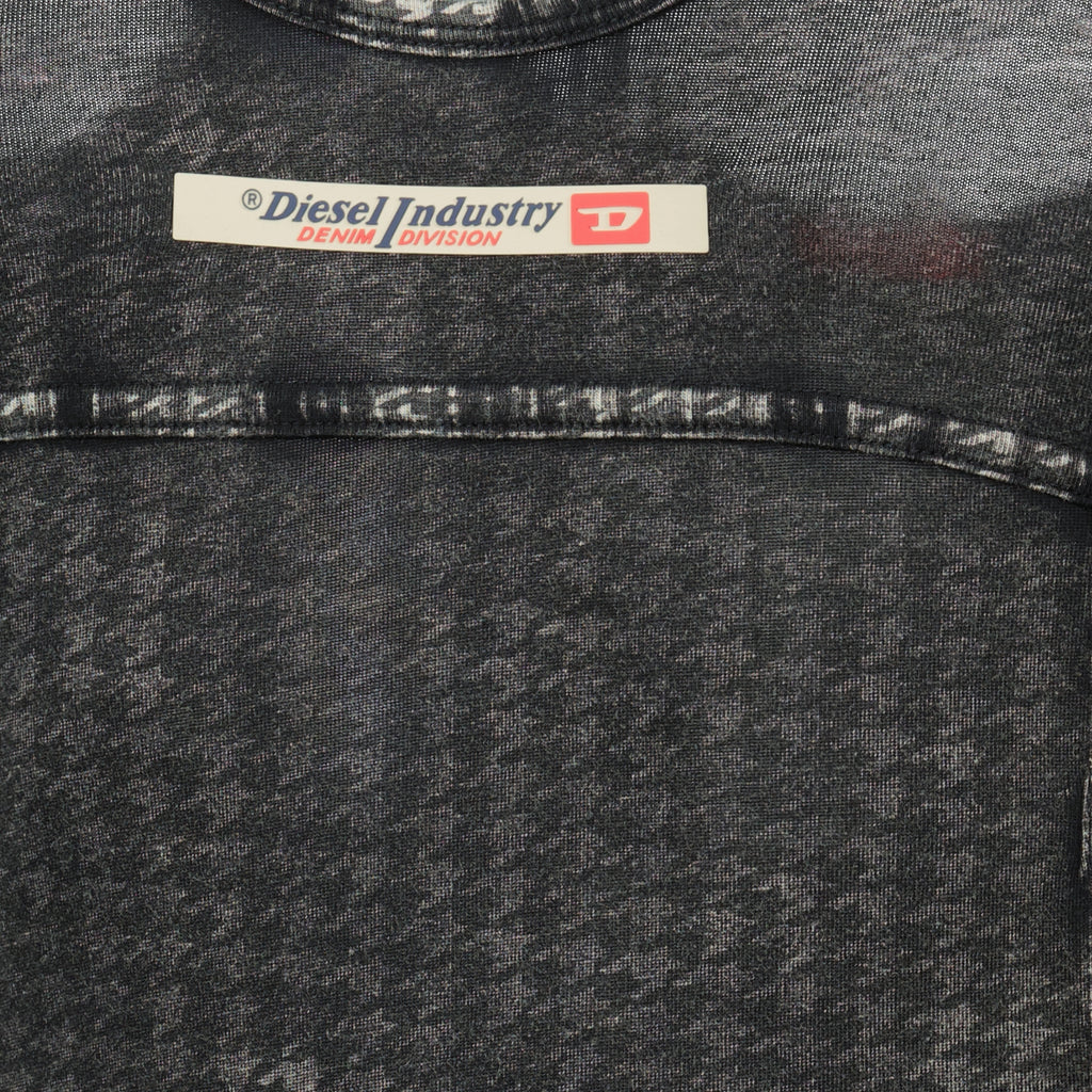 Image de l'article Body Phoeb-Dnm en coton de la marque Diesel pour Femme - Saison Printemps-Été 2026 - Vue détaillée_1