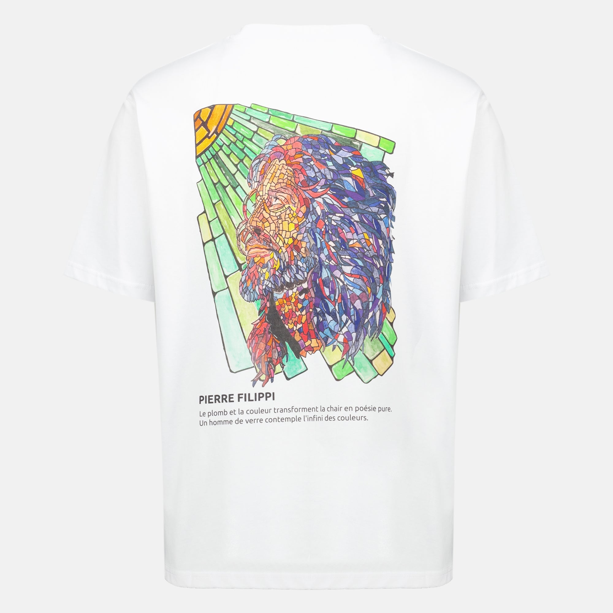 T-shirts T-shirt Pierre Filippi blanc Fair Blanc Homme