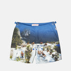 Beachwear Short de bain Bulldog photographic Orlebar Brown Bleu Homme