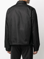 재킷 리사이클 나일론 재킷 Prada 검은색 Homme