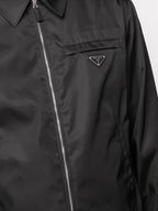 재킷 리사이클 나일론 재킷 Prada 검은색 Homme