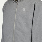Sweatshirts Sweat zippé réversible Moncler Vert Homme