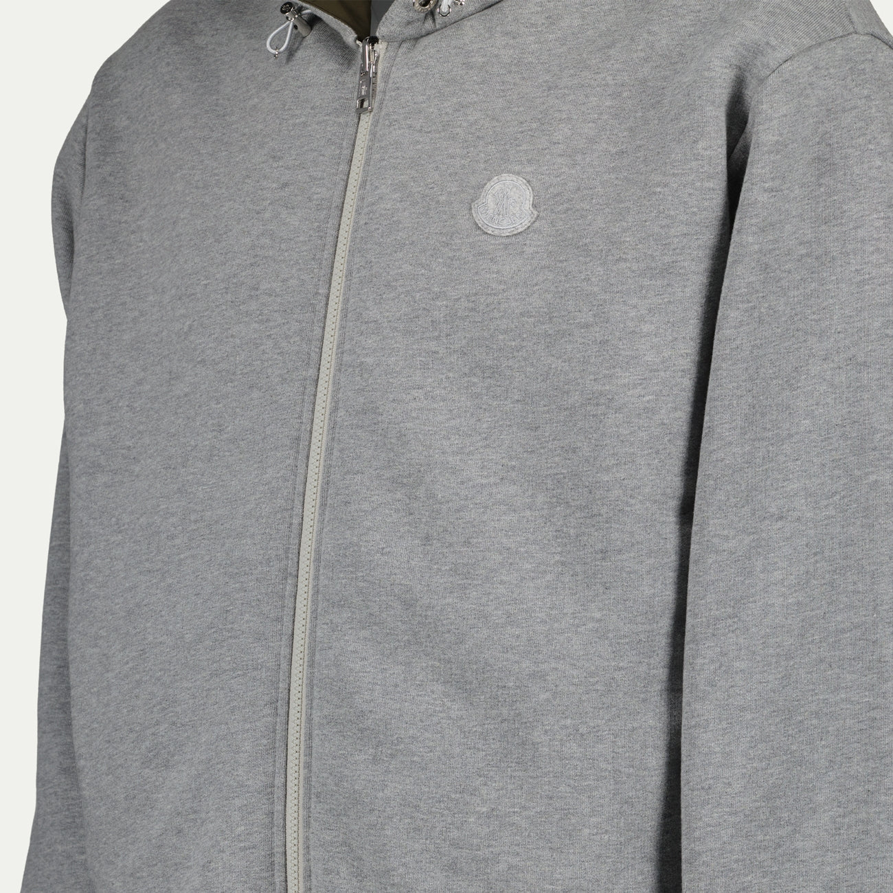Sweatshirts Sweat zippé réversible Moncler Vert Homme
