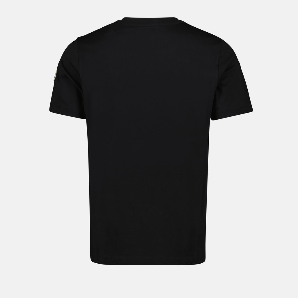 T-Shirts T-shirt à logo Moncler Schwarz Homme