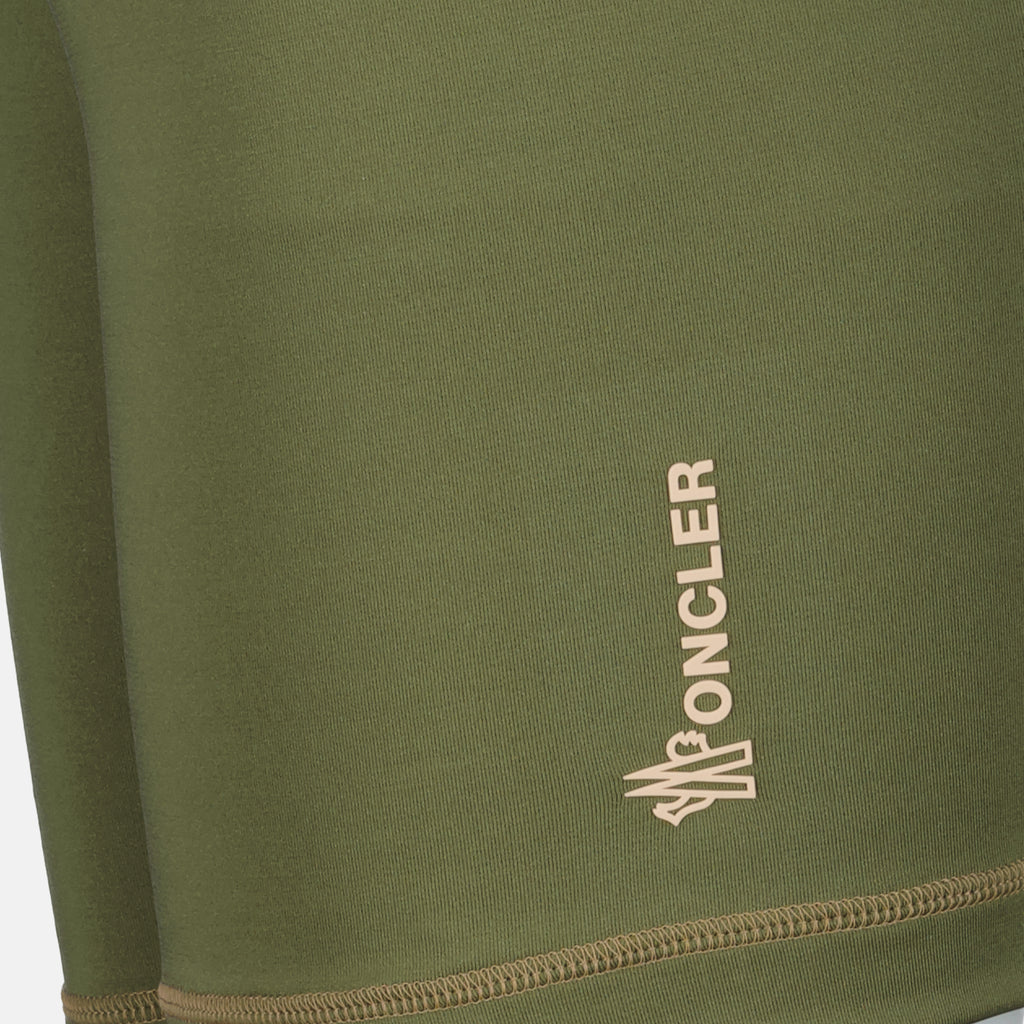 Pantalons 카키 스포츠 자전거용 의류 Polartec® Moncler Grenoble Kaki Femme