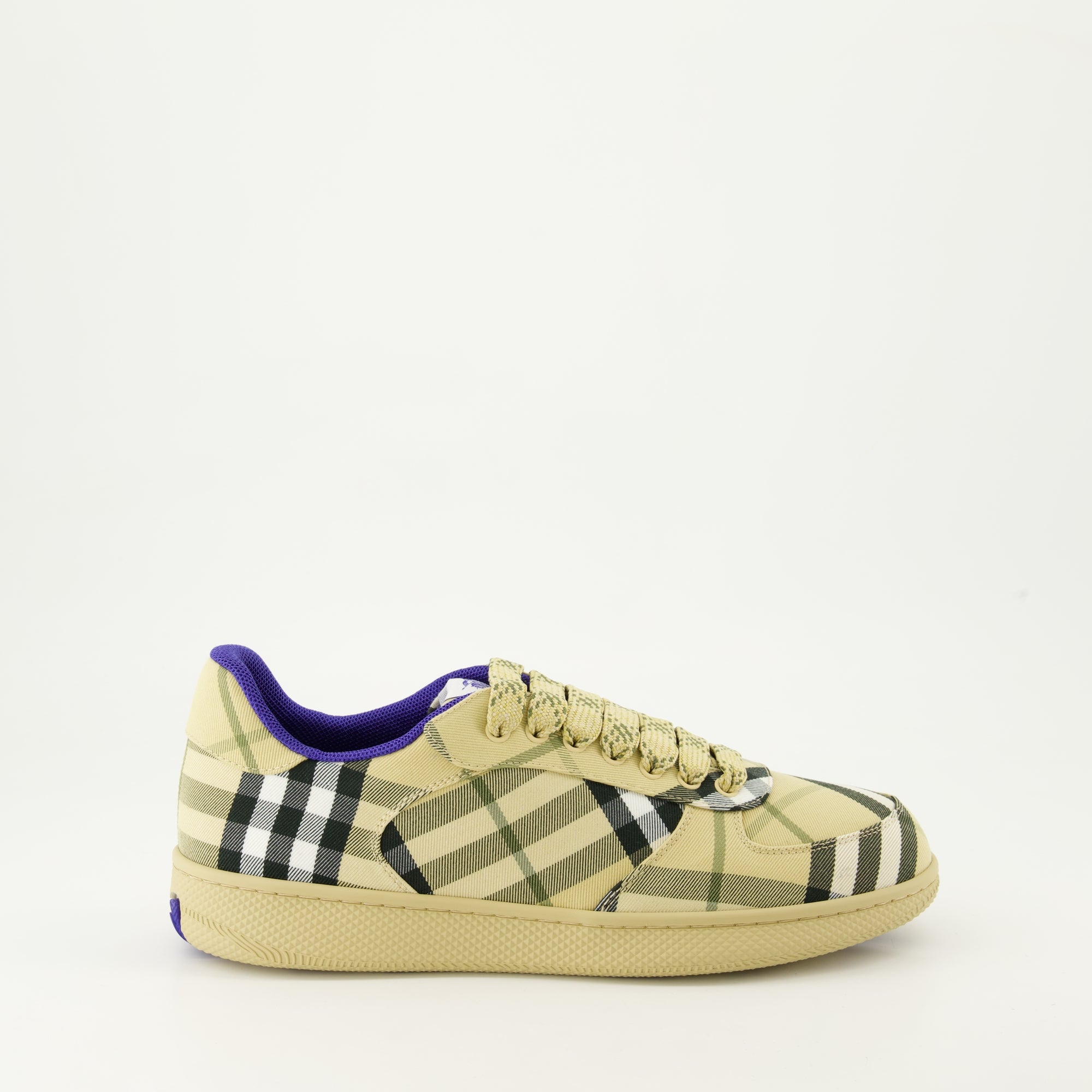Sneakers Sneakers Terrace a Motivo Finestrato Burberry Beige Homme