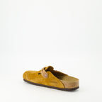 오픈 슈즈 보스턴 브레이디드 뮬 Birkenstock 갈색 Femme