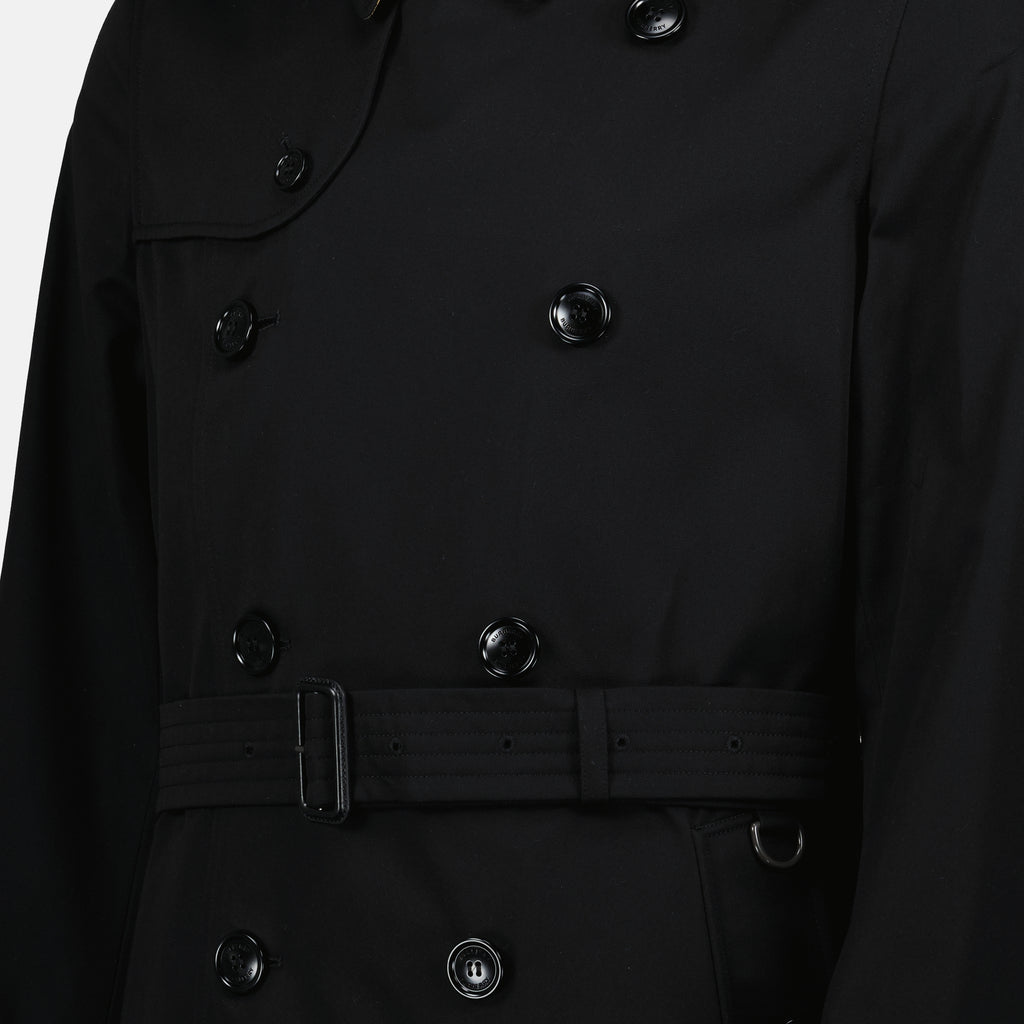 Coats Kensington Trench Burberry Black Homme