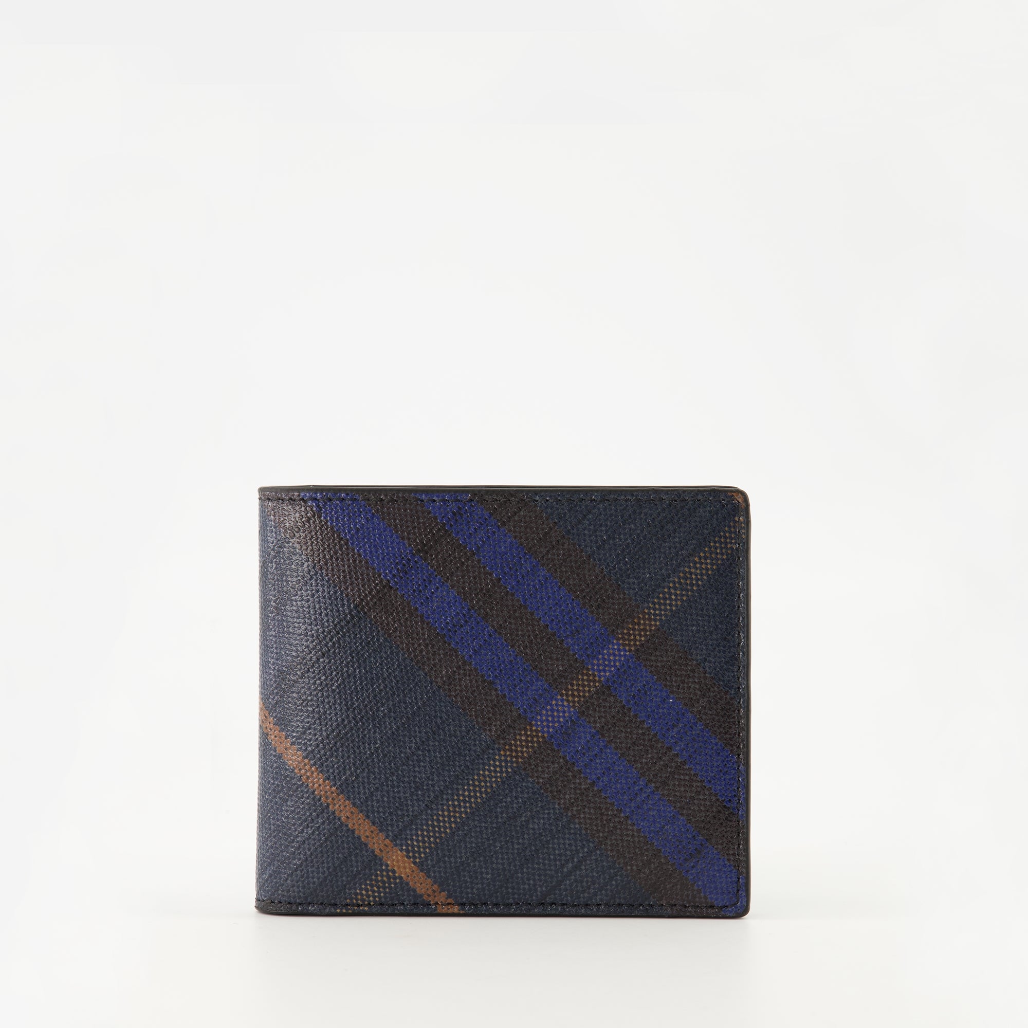 Petite maroquinerie チェック財布 Burberry Bleu foncé Homme