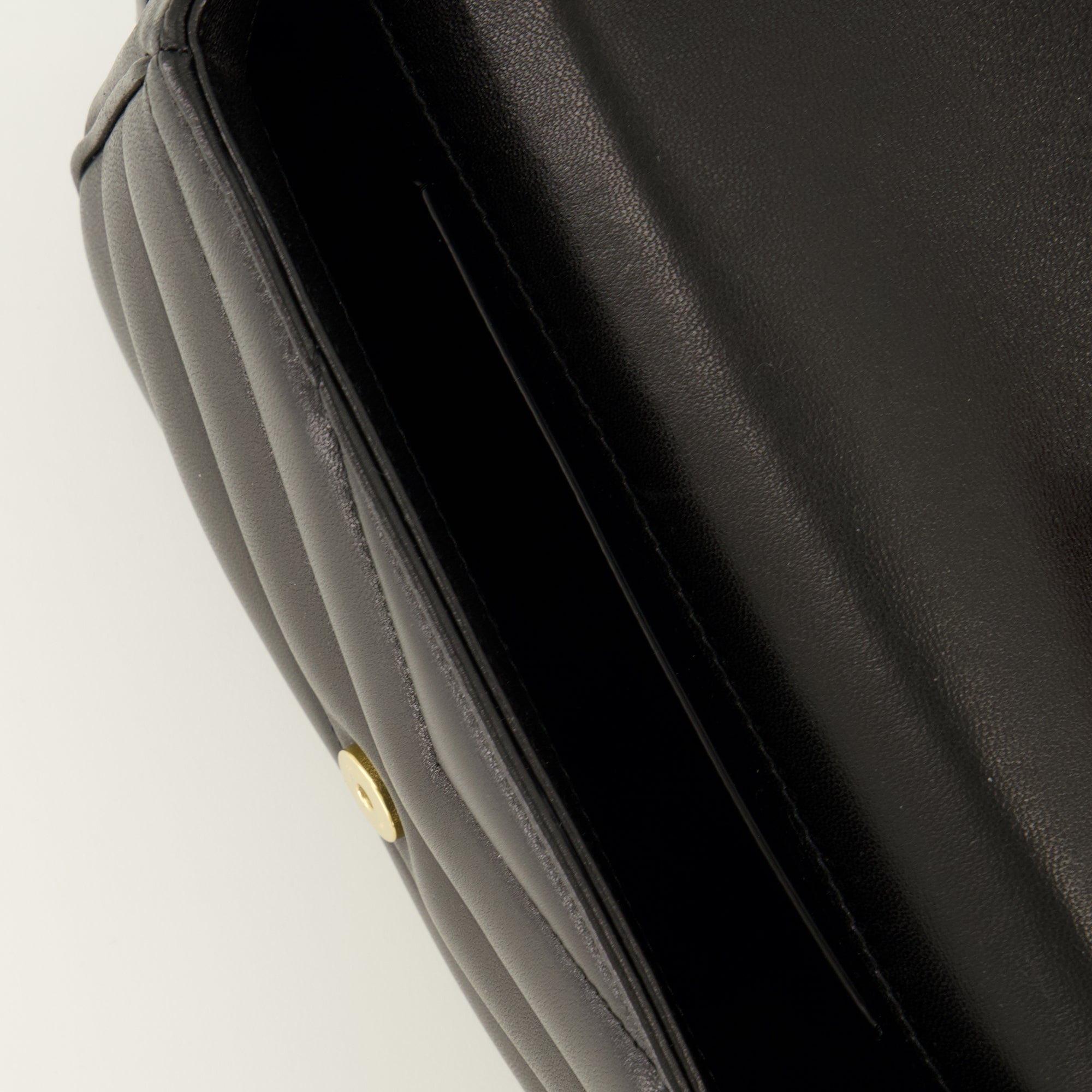 Sacs à main et épaule Sac Loulou toy en cuir noir Saint Laurent Noir Femme
