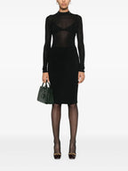 Maglieria Maglione in Lana Saint Laurent Nero Femme