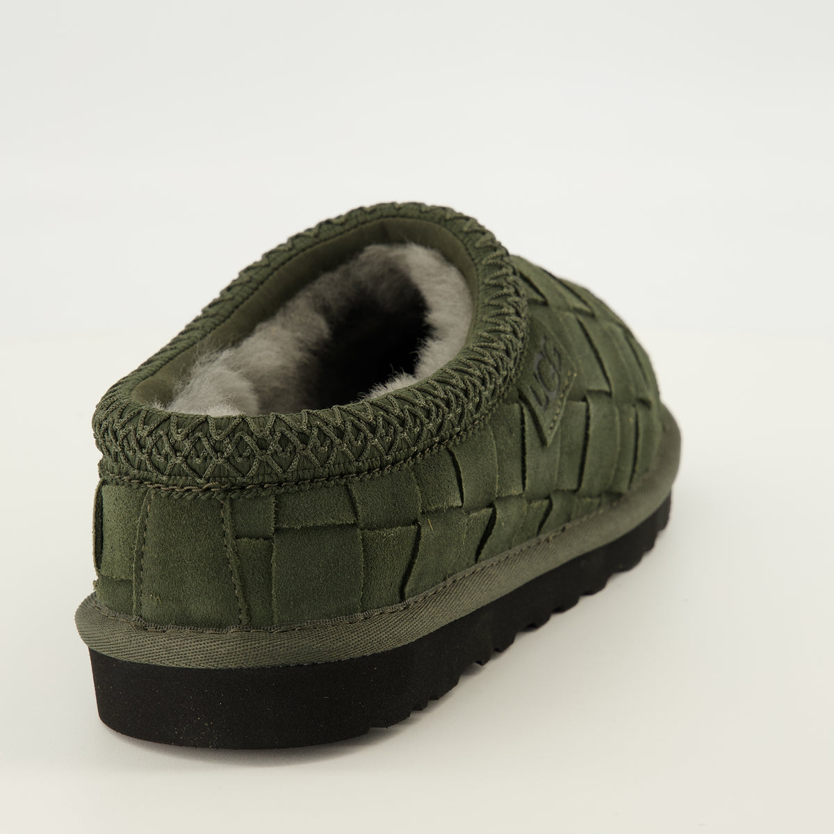 Chaussures ouvertes Mules Tasman tissé kaki Ugg Kaki Homme