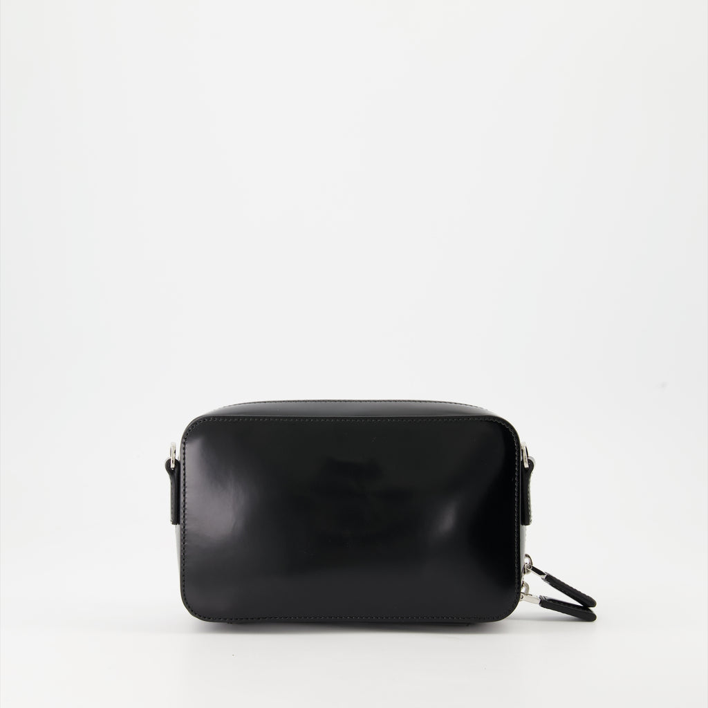 Bustine Borsa Brick in Pelle Spazzolata Prada Nero Homme