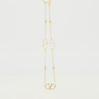 Imagen del collar Vlogo dorado de la marca Valentino Garavani para Mujer - Temporada Primavera-Verano 2026 - Vista Trasera