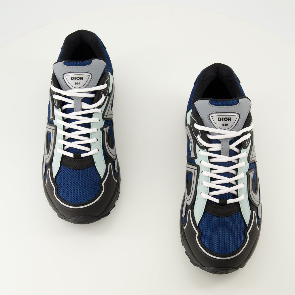Baskets B30 Sneakers Dior Bleu foncé Homme