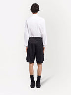 Shorts Short cargo em Re-Nylon Prada Preto Homme