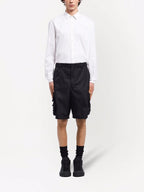 Shorts Short cargo em Re-Nylon Prada Preto Homme